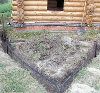 Монтаж контура заземляющего устройства и молниезащиты