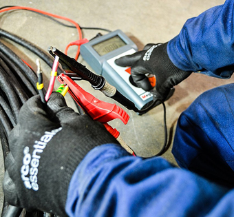 Измерение сопротивления токопроводящей жилы