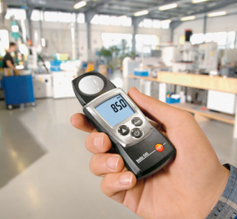 Замер освещённости рабочего места